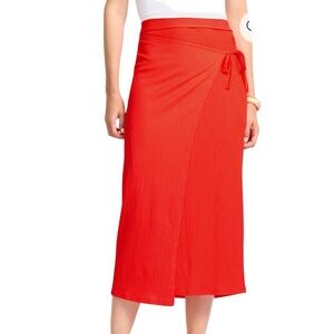 Vero Moda Coral Wrap Midi